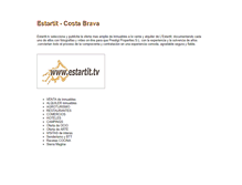 Tablet Screenshot of estartit.tv